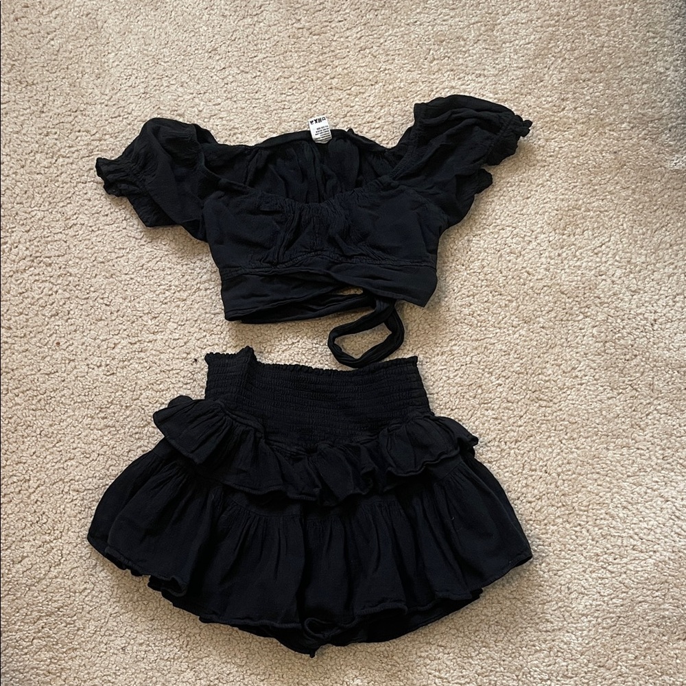 Elegant Black Off-Shoulder Dress